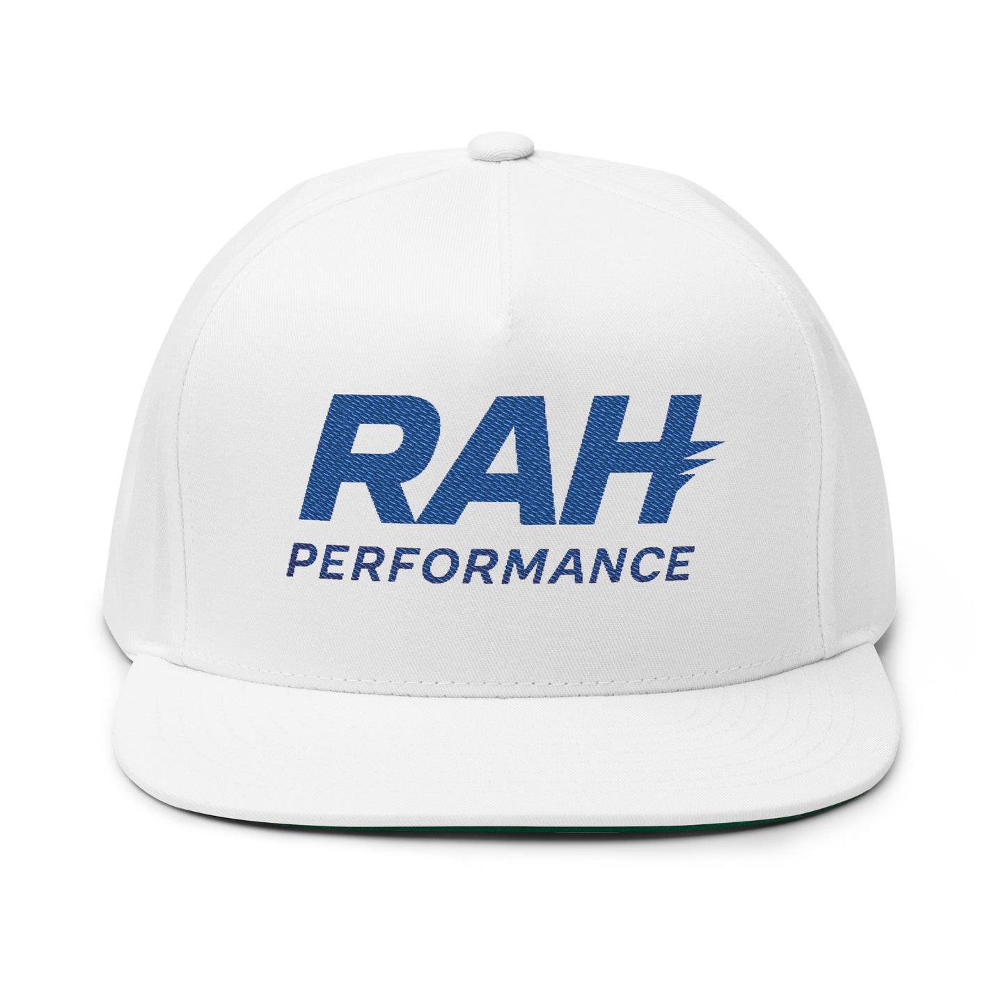 RAH Performance Flat Bill Cap Embroidered