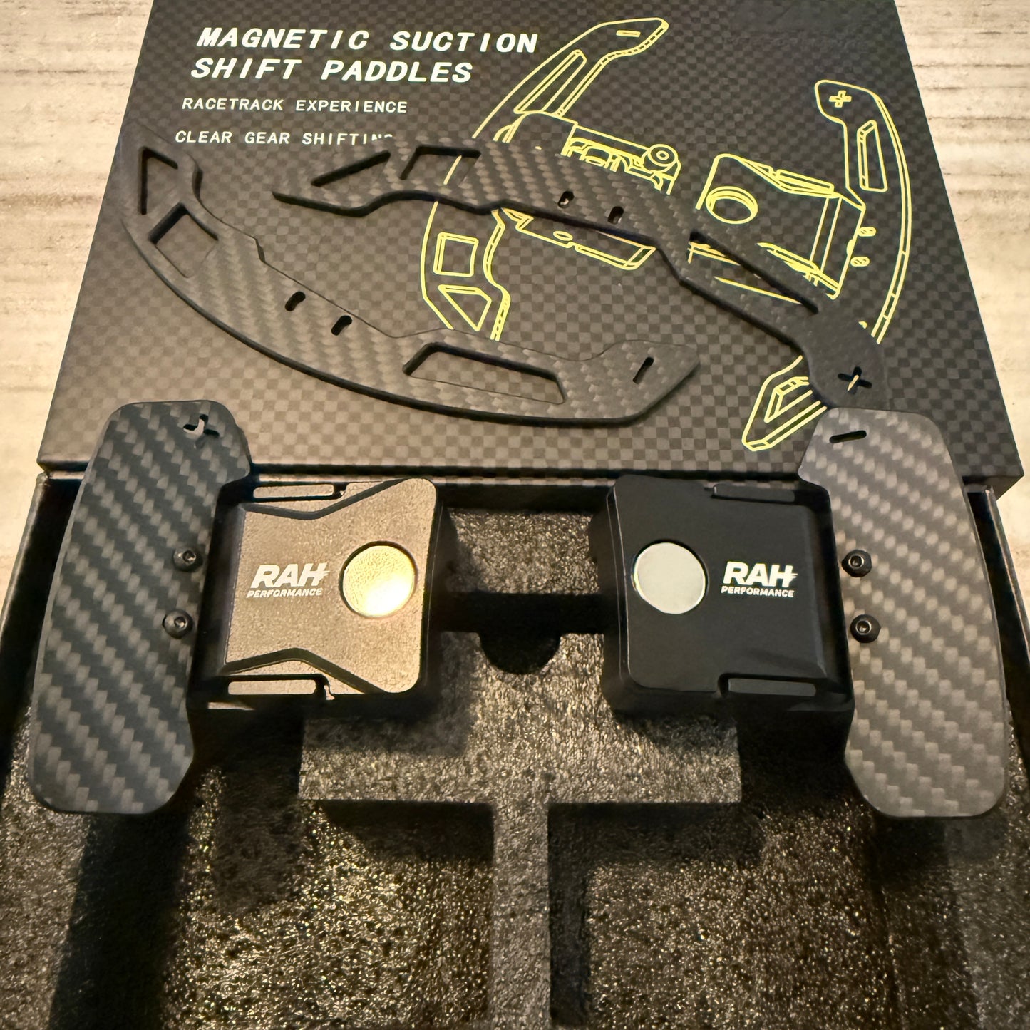 S650 Carbon Fiber Magnetic Paddle Shifters